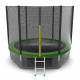 Батут с сеткой EVO JUMP External 10ft + Lower net (305 см)