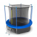 EVO JUMP Internal 8ft (цвет Sky или Wave) Батут с внутренней сеткой и лестницей, диаметр 8ft + нижняя сеть EVO JUMP Internal 8ft (цвет Sky или Wave) Батут с внутренней сеткой и лестницей, диаметр 8ft + нижняя сеть