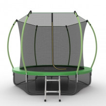 EVO JUMP Internal 10ft + Lower net Батут с внутренней сеткой и лестницей, диаметр 10ft + нижняя сеть