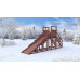 Зимняя деревянная горка CustWood Winter W3 (лестница сзади,скат 3,5 м) Зимняя деревянная горка CustWood Winter W3 (лестница сзади,скат 3,5 м)