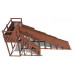 Зимняя деревянная горка CustWood Winter W7 (лестница сбоку, скат 6 м)