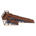 Зимняя деревянная горка CustWood Winter W8 (лестница сбоку, скат 8 м)