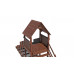 Зимняя деревянная горка CustWood Winter WF4 с крышей (лестница сзади,скат 4 м) Зимняя деревянная горка CustWood Winter WF4 с крышей (лестница сзади,скат 4 м)