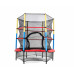Батут DFC JUMP KIDS 55" красный с желто-синими стойками