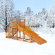 Зимняя горка IgraGrad Snow Fox Start скат 4 м