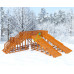 Зимняя горка IgraGrad Snow Fox скат 5,9 м (мод.2)