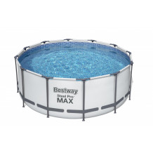 56420 Бассейн каркасный Steel Pro Max 366х122 см, насос-фильтр, лестница