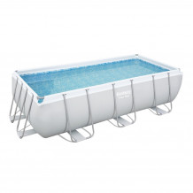 56442 Каркасный бассейн Power Steel 404х201х100 см, фильтр-насос, лестница, дозатор