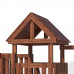 Детская площадка CustWood Color JC15 с деревянной крышей Детская площадка CustWood Color JC15 с деревянной крышей