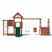 Детская площадка CustWood Color JC15 с деревянной крышей Детская площадка CustWood Color JC15 с деревянной крышей