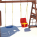 Детская площадка CustWood Color JC15 с деревянной крышей Детская площадка CustWood Color JC15 с деревянной крышей