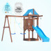 Детская деревянная игровая площадка для улицы, дачи CustWood Scout SC1 Детская деревянная игровая площадка для улицы, дачи CustWood Scout SC1