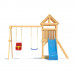 Детская деревянная игровая площадка для улицы, дачи CustWood Scout S2 с деревянной крышей Детская деревянная игровая площадка для улицы, дачи CustWood Scout S2 с деревянной крышей