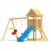 Детская деревянная игровая площадка для улицы, дачи CustWood Scout S2 с деревянной крышей Детская деревянная игровая площадка для улицы, дачи CustWood Scout S2 с деревянной крышей