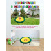 Складной мини-батут 54" диаметр 138 см зелёный