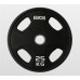 BRONZE GYM BG-PA-PL-P250 Диск олимпийский обрезиненный черный 25 кг BRONZE GYM BG-PA-PL-P250 Диск олимпийский обрезиненный черный 25 кг