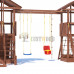 Детская деревянная игровая площадка для улицы, дачи CustWood CustWood Active 11 Детская деревянная игровая площадка для улицы, дачи CustWood CustWood Active 11