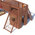 Детская деревянная игровая площадка для улицы, дачи CustWood CustWood Active 12