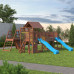Детская деревянная игровая площадка для улицы, дачи CustWood Scout SC12