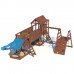 Детская деревянная игровая площадка для улицы, дачи CustWood Scout SC12