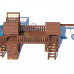 Детская деревянная игровая площадка для улицы, дачи CustWood Scout SC13 Детская деревянная игровая площадка для улицы, дачи CustWood Scout SC13