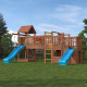 Детская деревянная игровая площадка для улицы, дачи CustWood Scout SC11