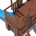 Детская деревянная игровая площадка для улицы, дачи CustWood Scout SC11 Детская деревянная игровая площадка для улицы, дачи CustWood Scout SC11
