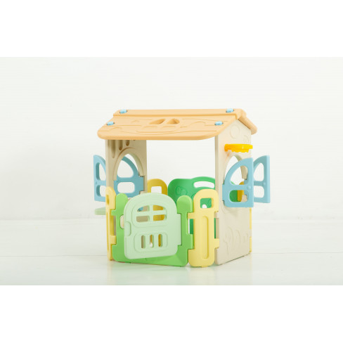Домик-манеж UNIX Kids Village, для дома и улицы, 100 x 170 см, из безопасных материалов Домик-манеж UNIX Kids Village, для дома и улицы, 100 x 170 см, из безопасных материалов