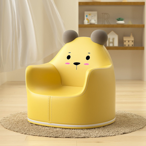 Кресло детское UNIX Kids Bear Yellow