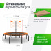 Батут UNIX Line FITNESS Premium (127 см) Orange Батут UNIX Line FITNESS Premium (127 см) Orange