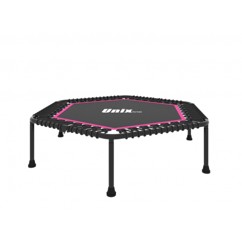 Батут UNIX Line FITNESS Lite Pink (130 см)