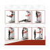 Турник-брусья, тяга сверху DFC HOMEGYM HOMCOM