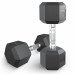 Гантель гексагональная UNIX Fit обрезиненная 10 кг Гантель гексагональная UNIX Fit обрезиненная 10 кг