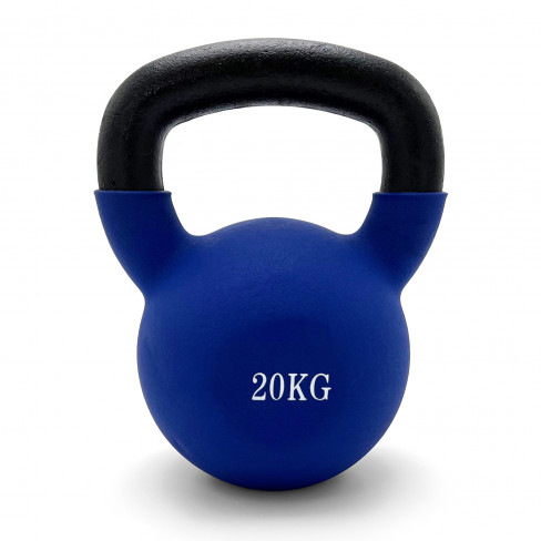 Гиря UNIX Fit виниловая 20 кг Blue Гиря UNIX Fit виниловая 20 кг Blue