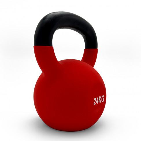 Гиря UNIX Fit виниловая 24 кг Red Гиря UNIX Fit виниловая 24 кг Red