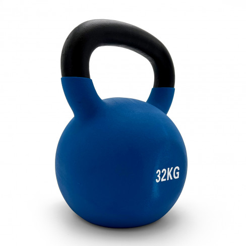 Гиря UNIX Fit виниловая 32 кг Blue Гиря UNIX Fit виниловая 32 кг Blue