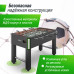 Игровой стол UNIX Line Футбол - Кикер (140х74 cм) Black Игровой стол UNIX Line Футбол - Кикер (140х74 cм) Black