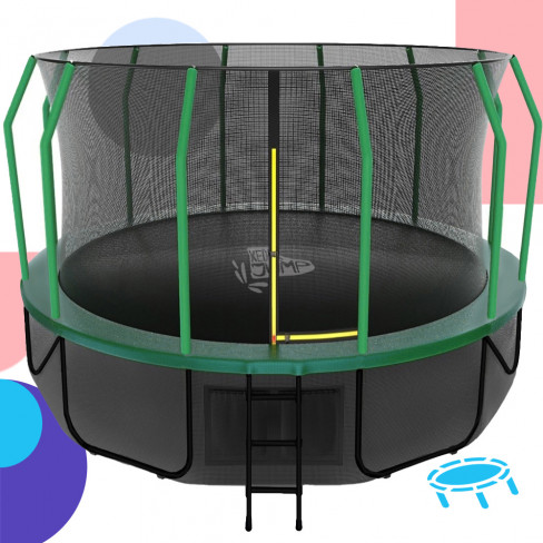Батут с защитной сеткой KedaJump Jumpinator 16FT Батут с защитной сеткой KedaJump Jumpinator 16FT