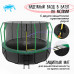 Батут с защитной сеткой KedaJump Jumpinator 16FT Батут с защитной сеткой KedaJump Jumpinator 16FT