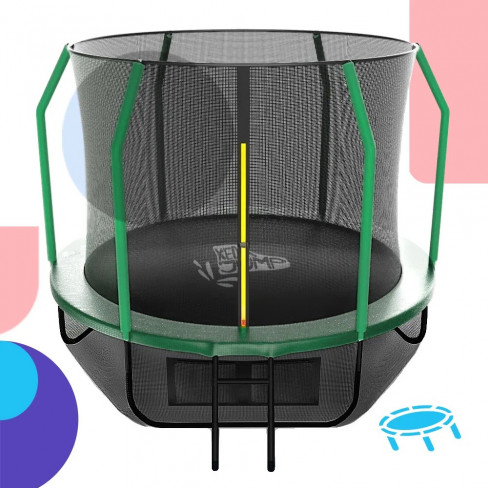 Батут с защитной сеткой KedaJump Jumpinator 10FT Батут с защитной сеткой KedaJump Jumpinator 10FT