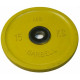 Диск Евро-Классик обрезиненный цветной 15 кг MB Barbell