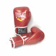 Боксерские перчатки Everlast красный кож/зам, 10 oz