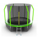 Батут с внутренней сеткой и лестницей EVO JUMP Cosmo 12ft + Lower net.с (3.66м)